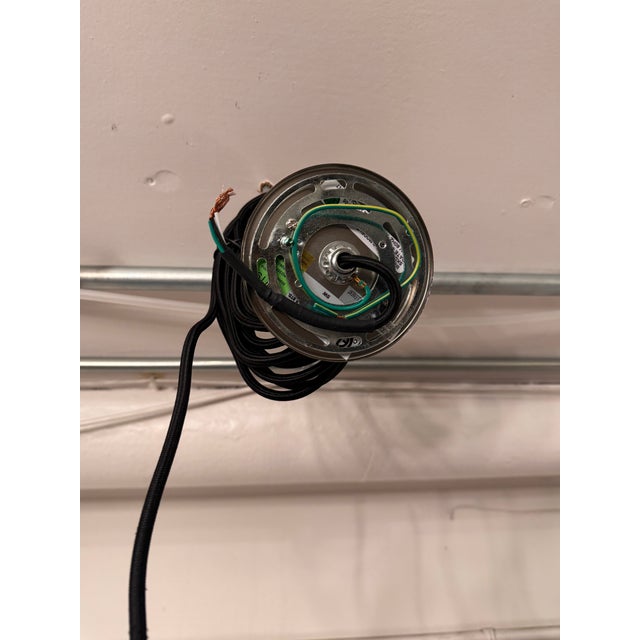 Restoration Hardware 20th C. Factory Filament Smoke Glass Short Funnel Pendant For Sale In San Francisco - Image 6 of 12