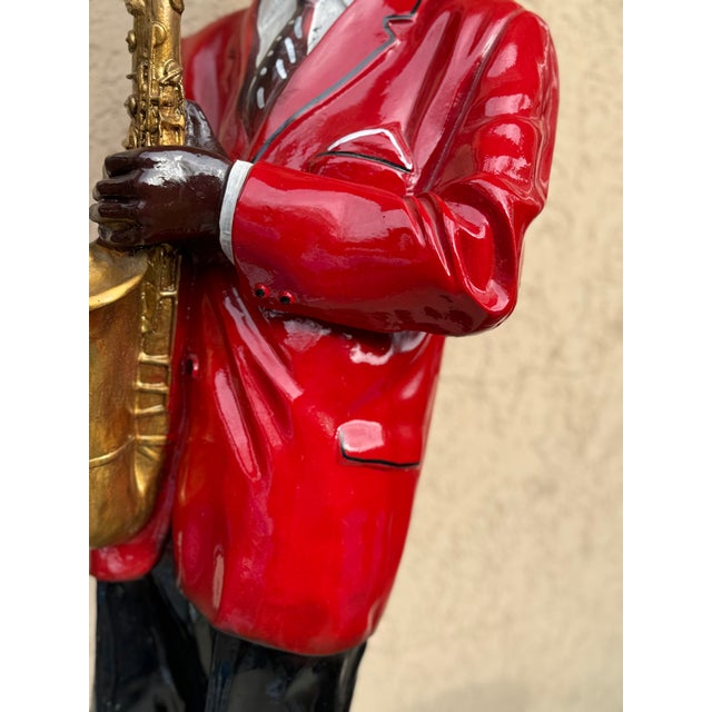 1960s Large American Jazz Figurine, 1960s For Sale - Image 5 of 10