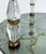 Hollywood Regency Brass, Eglomise Mirrored Side Table 1950s, 2 Tiered For Sale In Miami - Image 6 of 7