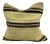 Turkish Beige Stripe Design Handwoven Kilim Pillow Cover For Sale