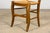 Set of 12 French Louis Philippe Style Walnut Dining Chairs With Rush Seats For Sale - Image 10 of 18