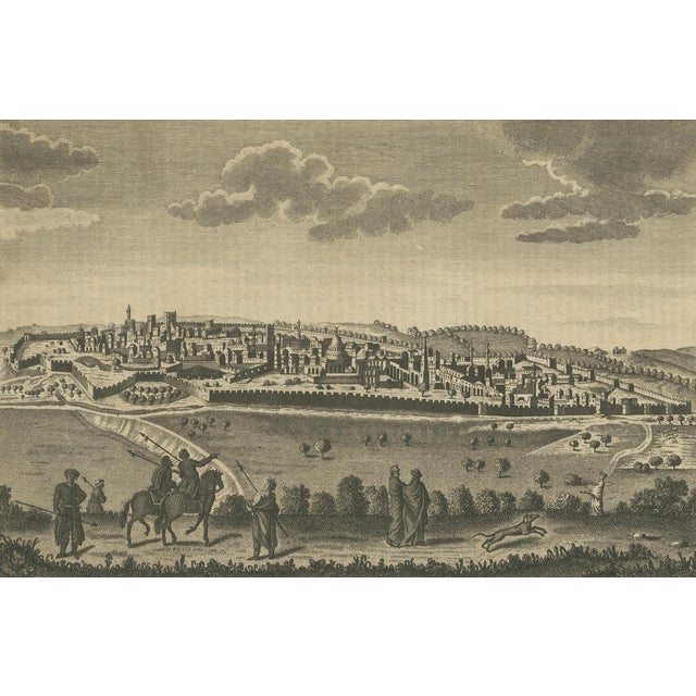 Antique Engraved View of Jerusalem from Millar, 1760s For Sale - Image 4 of 11