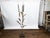 Mid-Century Modern Tall French Mid 20th Century Cattail Sculpture Mounted on a Black Base For Sale - Image 3 of 10