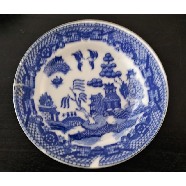1940s Blue Willow Childrens Tea Set For Sale - Image 5 of 9