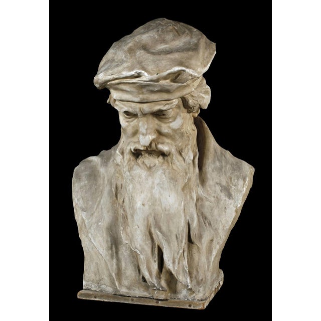 Sculpture Materials Hans Bitterlich, Johannes Gutenberg, 1900, Plaster Cast For Sale - Image 7 of 7