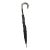 Antique Figural Horse Wood Silver Tone Metal Black Umbrella Parasol For Sale