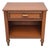 Mid-20th Century Italian Provincial Walnut Veneer Night Stand Side End Table For Sale