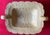 19th Century Antique 19th Century English Drabware Footed Tazza Compote With Relief Molded Oak Leaves and Grape Vine Border For Sale - Image 5 of 13