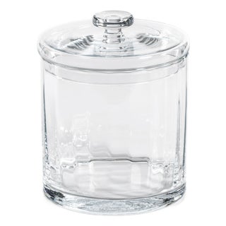 Blendon Optic Glass Bonbonniere, Small For Sale