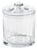 Blendon Optic Glass Bonbonniere, Small For Sale