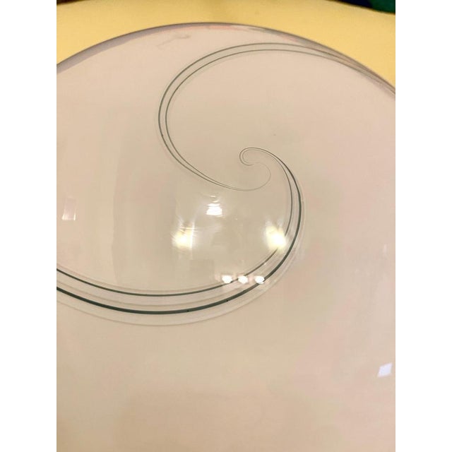 Large Murano Glass Flush Mount attributed to Vetri, Italy, 1970s For Sale - Image 6 of 7