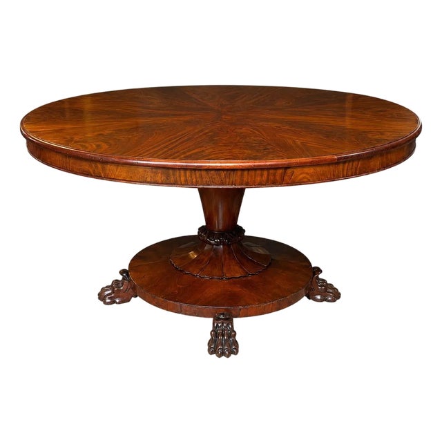 19th Century Mahogany Tilt-Top Breakfast Table For Sale