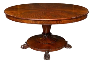 19th Century Mahogany Tilt-Top Breakfast Table