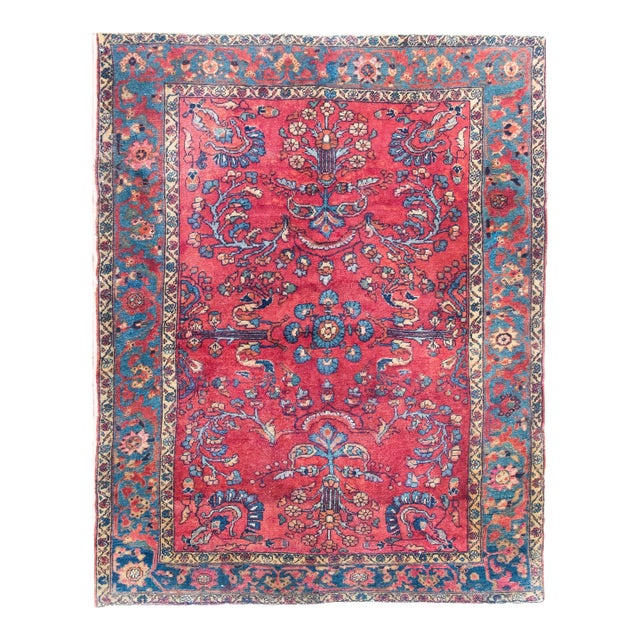 Early 20th Century Persian Lilihan Rug For Sale