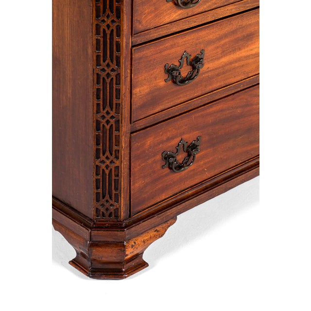 Small George Iii Mahogany Chest For Sale - Image 9 of 14