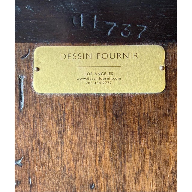 Dessin Fournir Georgian Double Pedestal Extendable Dining Table For Sale - Image 9 of 9