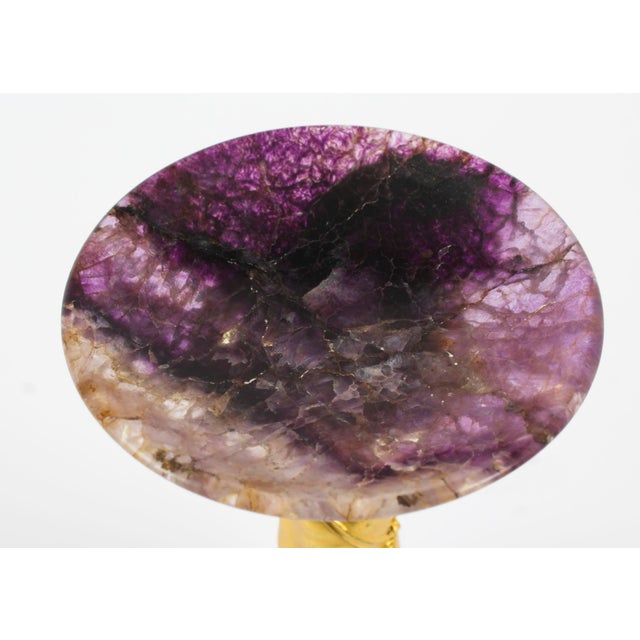 Black Antique Regency Ormolu Cherub Tazza For Sale - Image 8 of 17