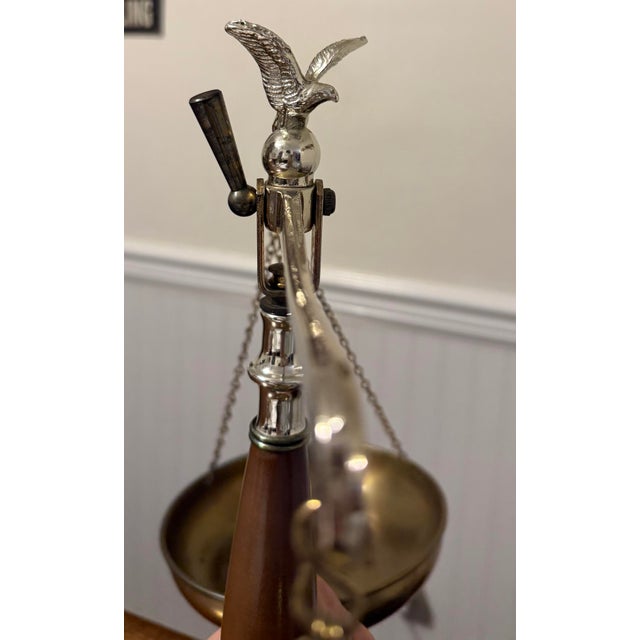 Traditional Scale of Justice With Eagle For Sale - Image 3 of 12