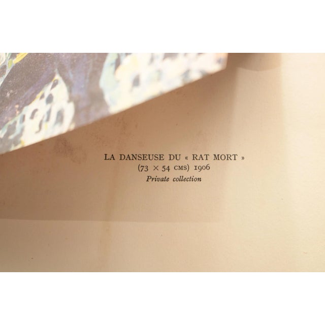 1947 M. Vlaminck "The Dancer of Rat Mort", Original Period Parisian Lithograph For Sale In Dallas - Image 6 of 8