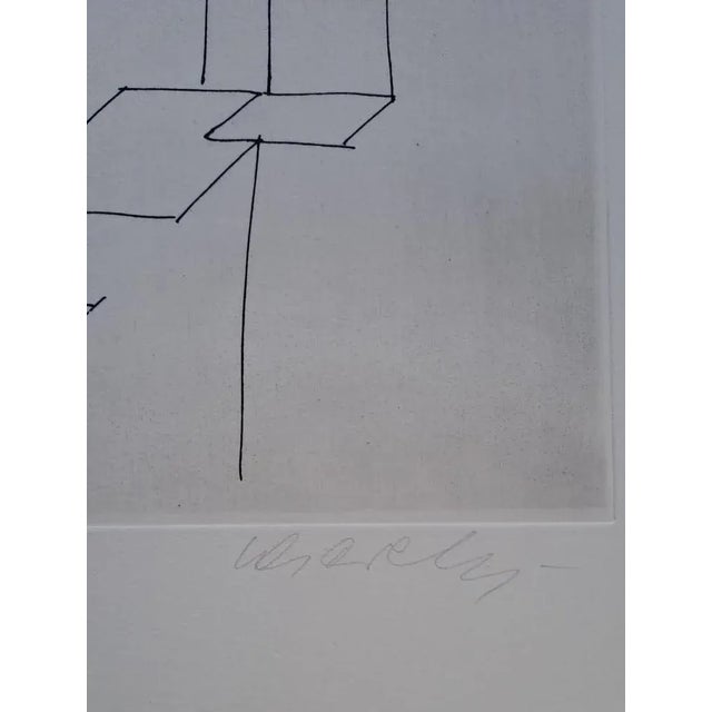 Victor Vasarely, Gordes Gestalt, 1948, Original Engraving For Sale - Image 5 of 7