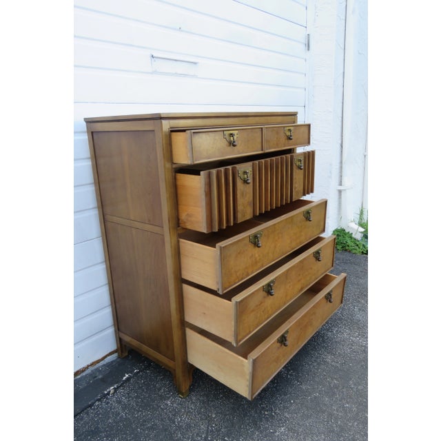 This gorgeous Chest of Drawers is made of wood, solid wood, and burl walnut veneer, and is in good condition. This Chest...