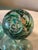 Mid 20th Century Vintage Glass Decor Fishing Floats Balls With 2001 Custom Art Glass Oregon Float Set of 5 For Sale - Image 5 of 18