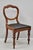 Victorian Antique English Victorian Balloon Back Mahogany Library Side Chairs - Set of 4 For Sale - Image 3 of 12