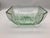 1920s 1920s Square Casserole Vaseline Glass Serving Bowl For Sale - Image 5 of 13