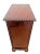 Vintage Mahogany Nightstand Cabinet Chest Four Drawers Rope Twist Carved Top For Sale - Image 4 of 10