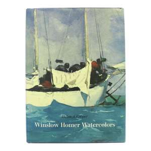 1980s Winslow Homer Watercolors Hard Cover Coffee Table Book Helen A. Cooper