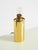 Vintage Brass Table Lamp with Wild Silk Shade from Vereinigte Werkstätten Collection, 1970s For Sale - Image 12 of 18