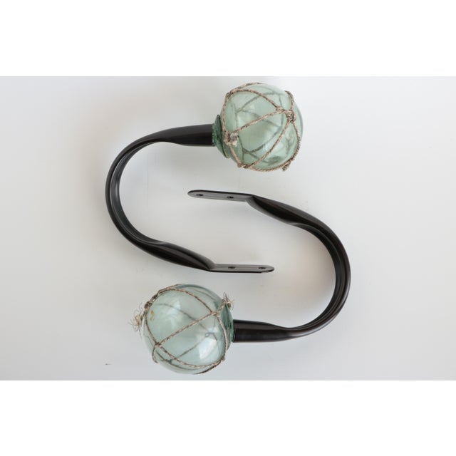 Nautical Netted Glass Curtain Tie Backs Pair Chairish