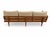 Mid-Century Modern Rare Danish Modern Teak Sofa With Convertible Storage Console Attributed to h.w. Klein for Bramin, Denmark 1960s For Sale - Image 3 of 4