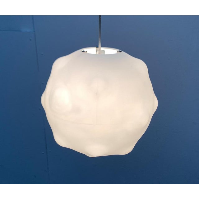 Postmodern Lampoon Sospensione Glass Pendant Lamp by Aldo Cibic for Foscarini For Sale - Image 18 of 18