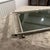 1970s 1970s Modern Silver Plated and Grey Glass Italian Serving Tray For Sale - Image 5 of 9