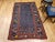 Antique Bidjar Area Rug, Handwoven Allover Paisley Pattern. Blue & Green, 4’ X 6’ For Sale - Image 11 of 16