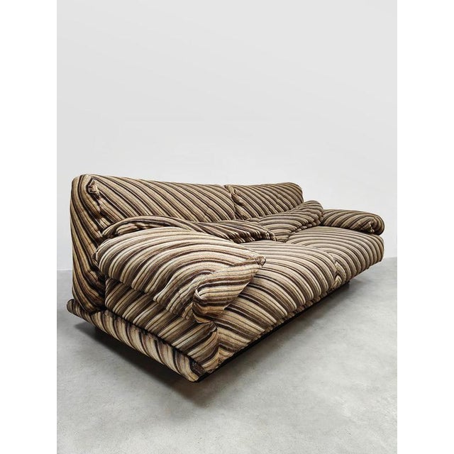 Vintage Italian Sofa by Sergio Saporiti for Saporiti Italia, 1980s For Sale - Image 3 of 10