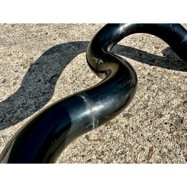 Black Kinetic Object Tangle in Plastic by Richard X. Zawitz, Hong Kong, 1980s For Sale - Image 8 of 17
