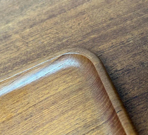 Mid-Century Swedish Teak Tray from Äkta Teak, 1960s