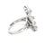 Late 20th Century Sonia B. Butterfly Ring Diamond & 14k White Gold For Sale - Image 5 of 8