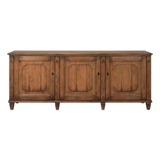 French Country Sideboard in Old Pine Stain by Sarreid LTD For Sale