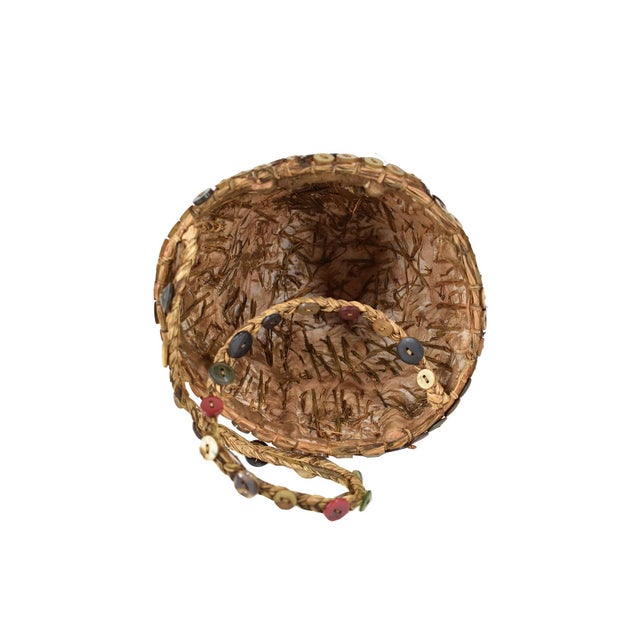 Early 20th Century Lega Bwami Society Hat For Sale - Image 4 of 5