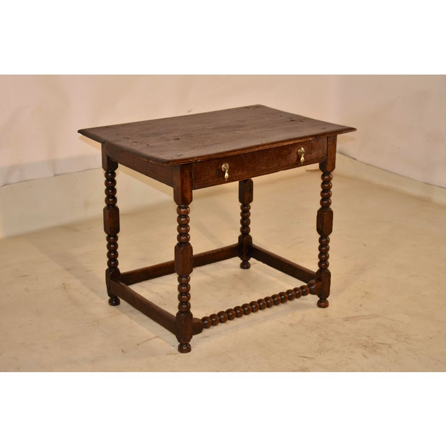 Period Charles I Oak Side Table From England For Sale In Greensboro - Image 6 of 11