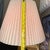 Vintage Brass Stiffel Hollywood Regency Table Lamp MCM 26” Tall 11.5” With Original Silk Shantung Pleated Shade. For Sale - Image 14 of 15