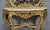 Large Venetian Console Table and Mirror in Gilded Wood For Sale - Image 4 of 8