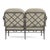 Brown Jordan Brown Jordan Calcutta Loveseat, Mica frame with Fusion Meadow fabric For Sale - Image 4 of 11