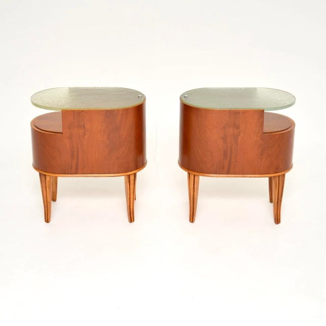 1950s Vintage Swedish Bedside Cabinets from Axel Larsson, 1950s, Set of 2 For Sale - Image 5 of 10