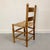 Vintage French Decorative Wood Chairs, 1940, Set of 2 For Sale - Image 14 of 16