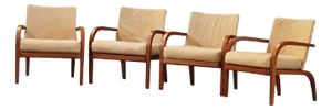 Set of Scandinavian Armchairs