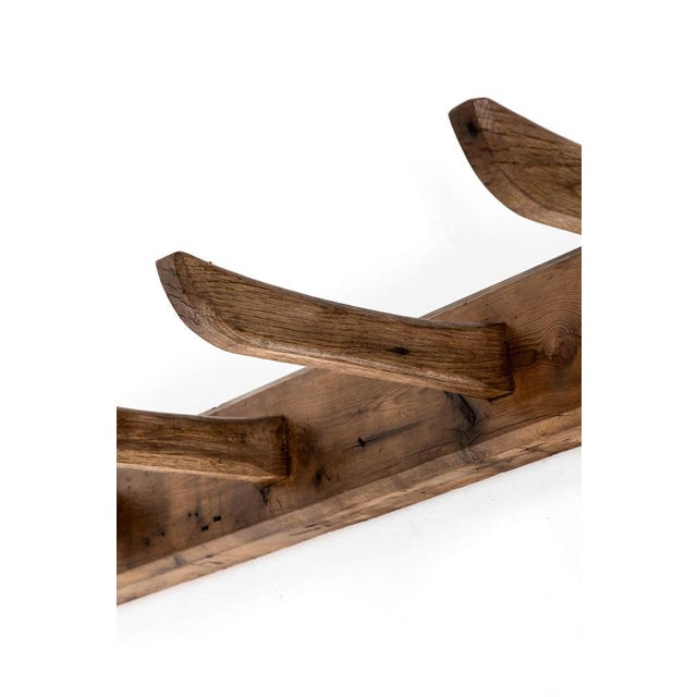 Brown Antique English Saddle Rack, 1800s For Sale - Image 8 of 12